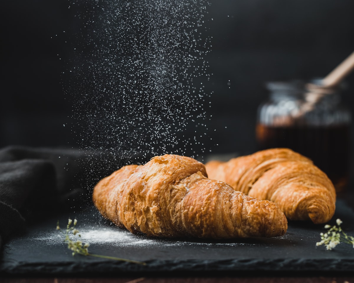 Pâtisseries fines en vitrine